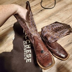 Women's Lucchese Ostrich Western Boots